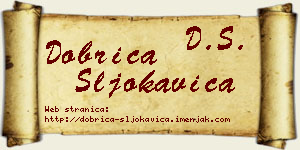 Dobrica Šljokavica vizit kartica